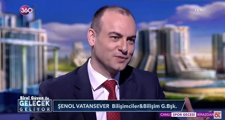 Şenol Vatansever, 360’ta Birol Güven ile Gelecek Geliyor’a Konuk Oldu Şenol Vatansever, 360’ta Birol Güven ile Gelecek Geliyor’a Konuk Oldu